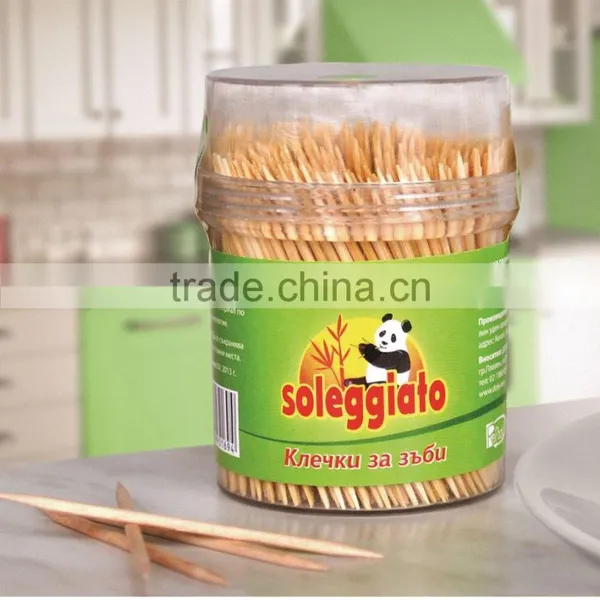 Good quality bamboo toothpicks 500pcs