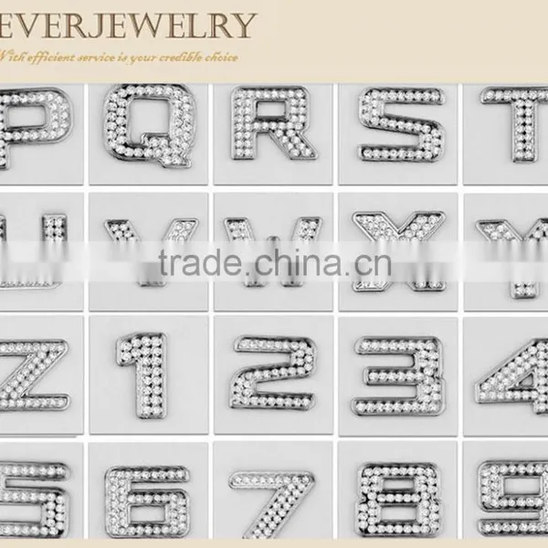 Rhinestone Alphabet Letter Sticker for Car Decoration photo-2