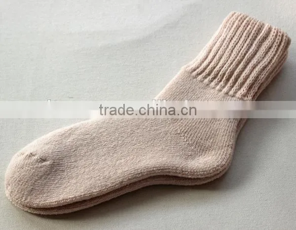 China Manufacturer Winter Warm Terry Cotton Socks photo-4