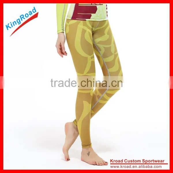 Women's Spandex Fitness Running Tights/capris photo-4