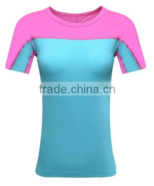 Polyester Round Neck Short Sleeve T-shirt With Dri-fit photo-2