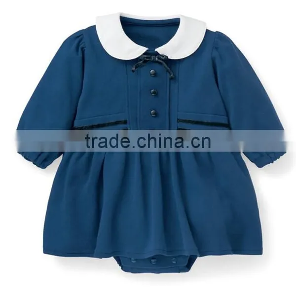 Western Baby Long Slevee Clothing Winter Toddler Clothing Dresses for Autumn photo-2