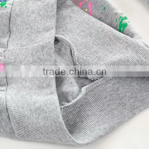 High Quality Pullover Long Sleeve t Shirt Children Sports Clothes Sets photo-4