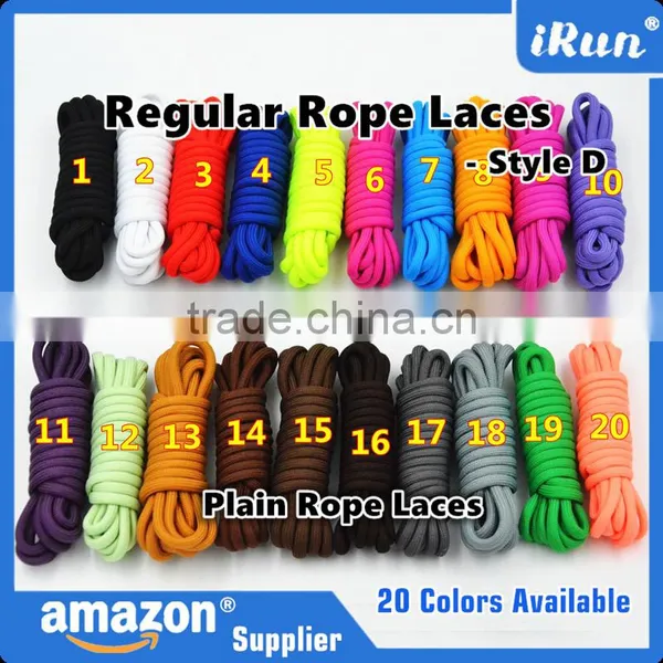 100% Polyester Dark Brown Rope Cord Shoelaces In Stock Fast Delivery - Amazon Yeezy Laces - Candy Youth Lace Color photo-6