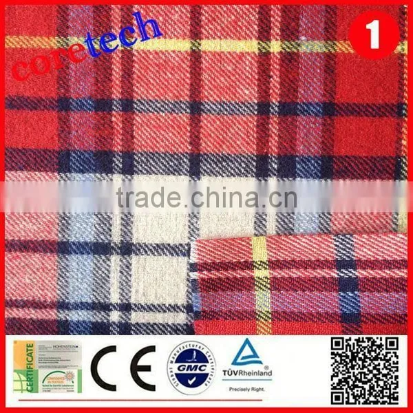 High Quality Wholesale Yarn Dyed Flannel Fabric Factory photo-2