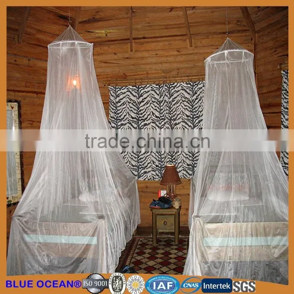 100% Polyester Canopy Mosquito Net Hanging for Double Bed Single Bed photo-5