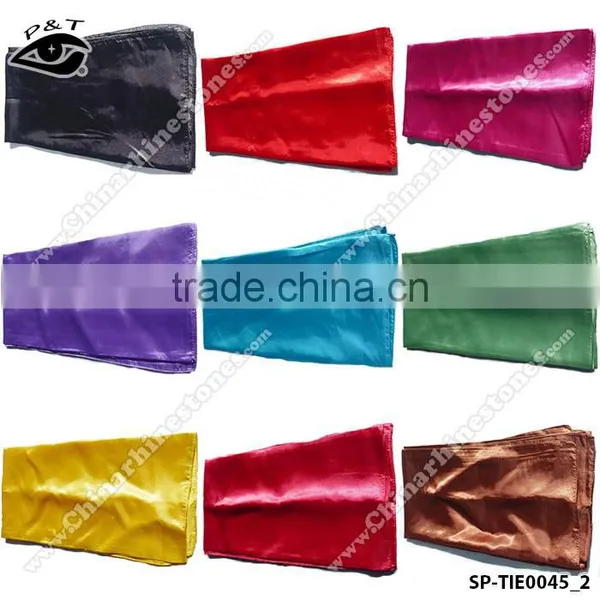 90x90 Square Pocket Multi-purpose Bandana 10 Colors for Dancing Celebrations Wedding photo-3