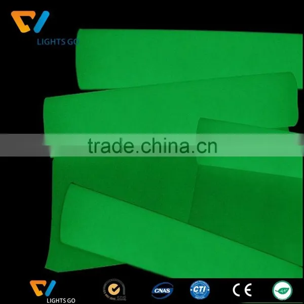 2016 High Visibility Glow in the Dark Mark Luminescent Vinyl Film photo-2