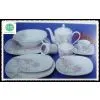 Pink Flower Printing Square Porcelain Dinnerware Sets photo-2