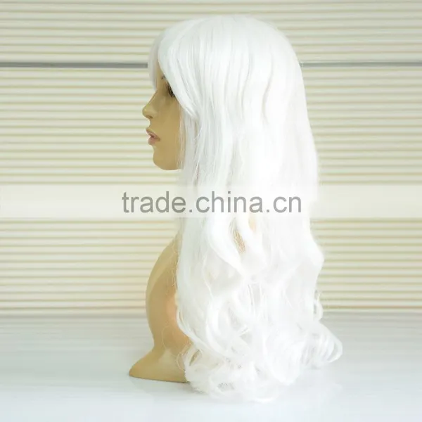 2016 New Arrival Super Beauty Synthetic White Wig photo-5