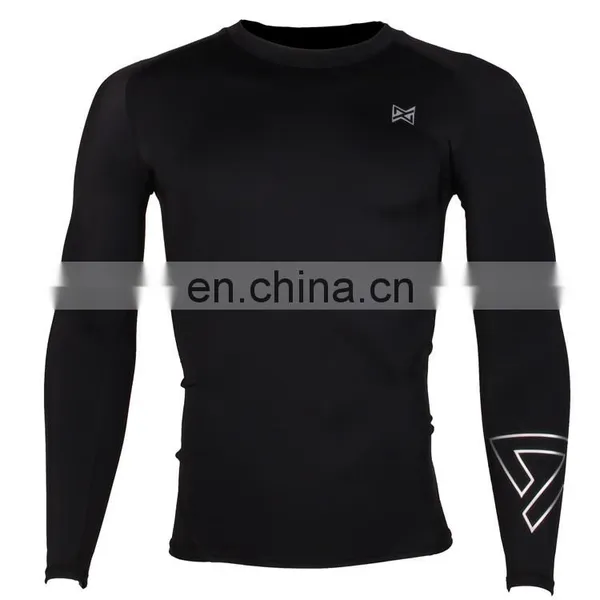 Blank Mma Bjj Rash Guard Customized From CHIAN Manufature photo-2