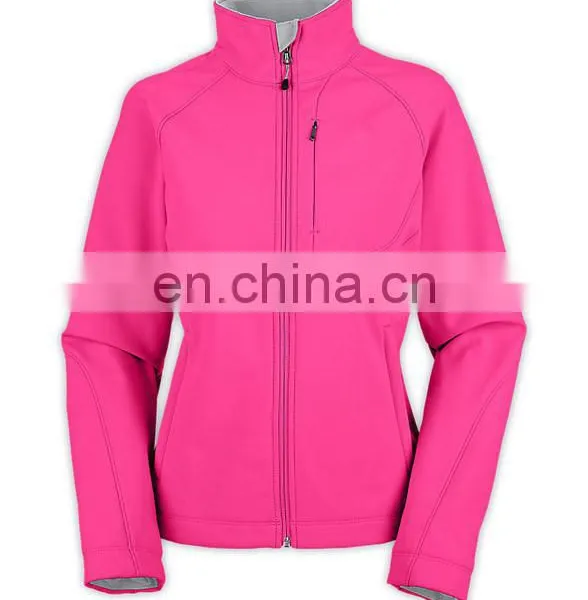 High Quality Women's Sport Softshell Jacket Windproof Jacket photo-3