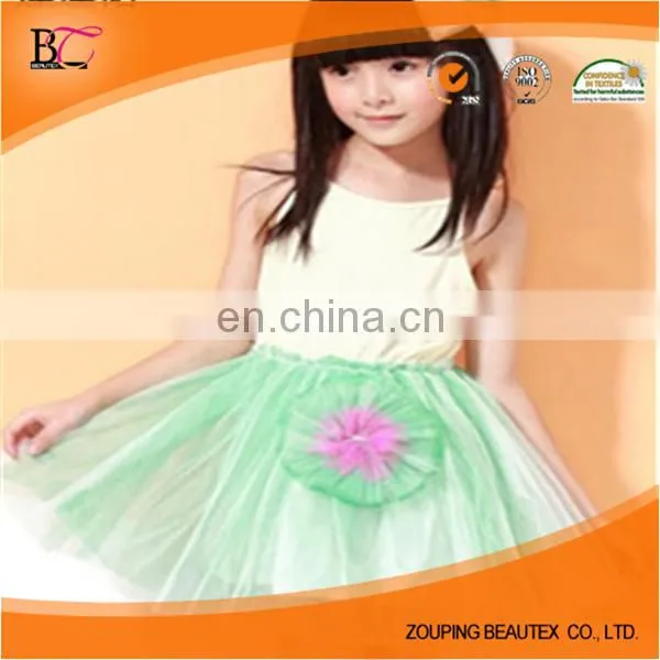 100% Polyester Breathable Tulle Lace Fabric for Dress