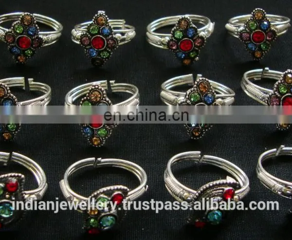 Toe Rings, Silver Plated Toe Rings, Zinc Alloy Toering Export Supply photo-4