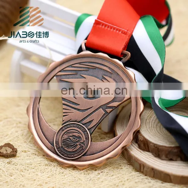 Custom Antique Copper 3d Sports Custom Medal Maker photo-5