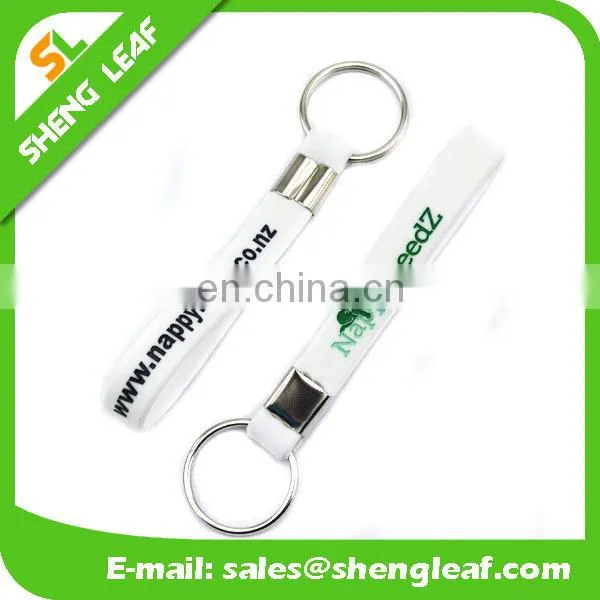 Custom Silicone Keyring, Silicone Keychain, Silicone Key Holder for Sales With Printed Logo photo-2