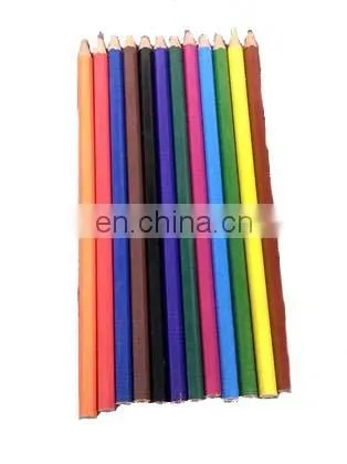 2016 Hot Sale Super Quality 7" Hexagonal Plastic Colored Pencils 12pcs Set photo-3