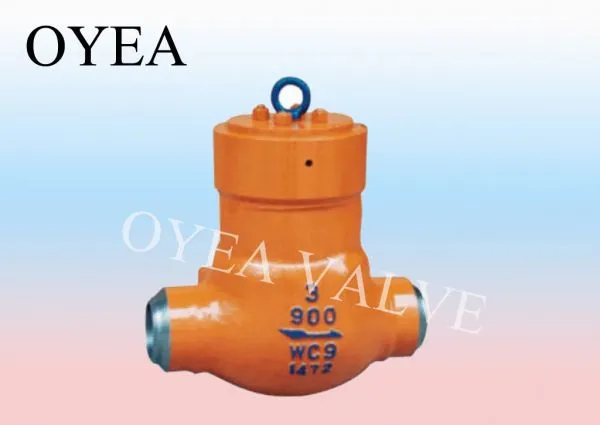 ANSI API Cast Steel Forged Steel High Temperature High Pressure Power Station Check Valve