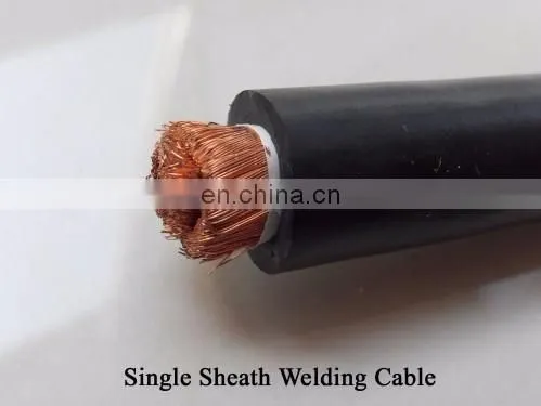 Low Voltage Welding Cable Copper Conductor Rubber Insulated Cables photo-4