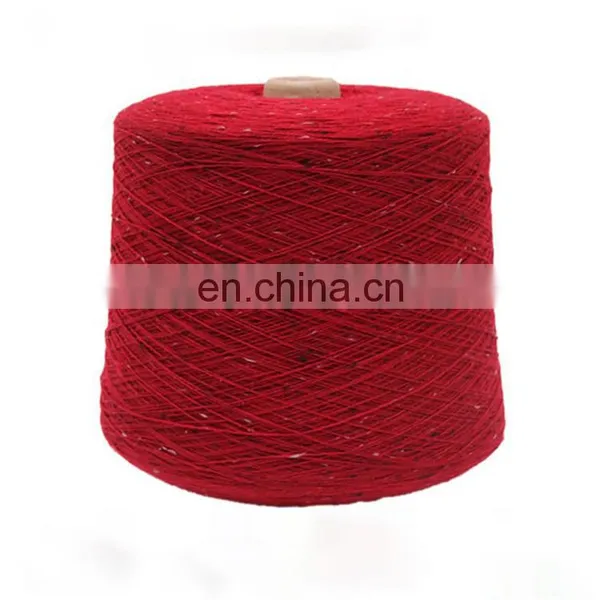 Nep Yarn 10% Wool 10% Cotton 25% Nylon 55% Acrylic Thick Wool Blended Yarn for Knitting photo-3