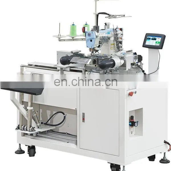 T-shirt Shirts Bottom Hemming Industrial Sewing Machine for Polo photo-2