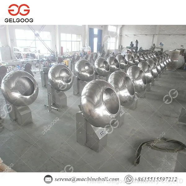 Small Sugar Film Coating Pan Sugar Coating Machine for Tablet/Chocolate/Dragee/Peanut photo-4
