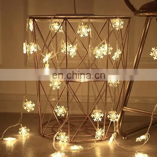 Solar Led Safety Holiday Curtain Snowflake String Lighting Garden Home Christmas Indoor Outdoor Decoration Fairy Light photo-3
