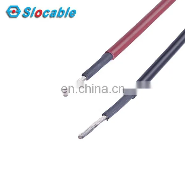 TUV Waterproof UV Resistance XLPE Double Insulation 4mm 12AWG PV Cable Solar photo-3