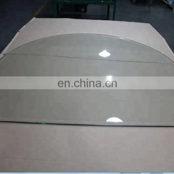 Customize Size Safety Clear Tempered Glass for Modernize Office Glass Chair Mat photo-5
