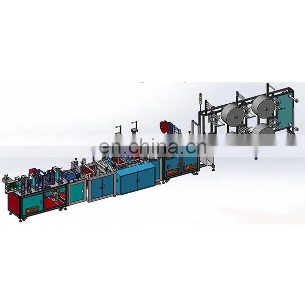 FFP2 FFP3 N95 Face Mask Making Machine High Speed Fully Automatic Machine photo-4