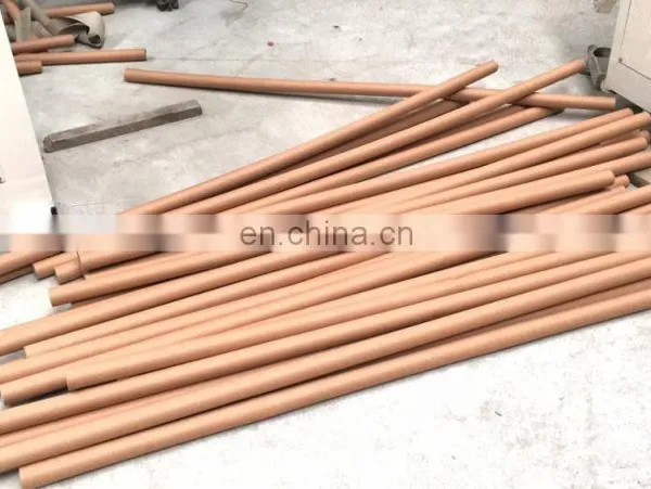 Automatic Spiral Cardboard Paper Core Pipe Tube Making Machine Price photo-4