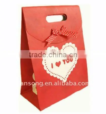 2015 New Design Christmas Paper Bag Art , Paper Bag Manufacturer photo-3