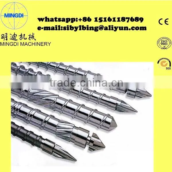 Single Screw and Barrel (barrel With Inside Grooves)