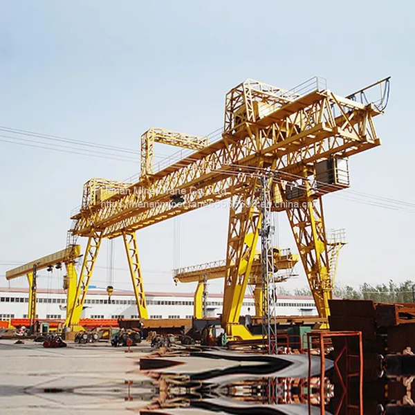 50/10 Ton Double Beam Electric Traveling Gantry Crane Truessed Type Cabin Control photo-5