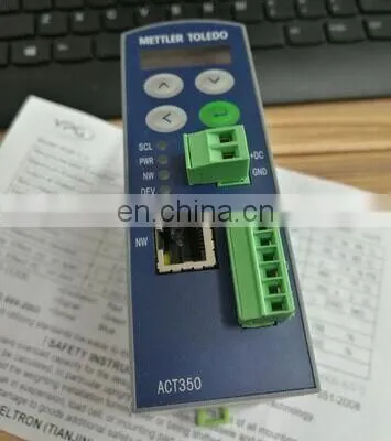 ACT350 Ethernet IO Profinet IO DIN ETP Weight Load Cell Transmitter photo-2