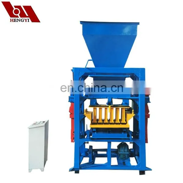 QT4-26 Concrete Cinder Moving Brick Block Making Maker Machine Line for Price photo-4