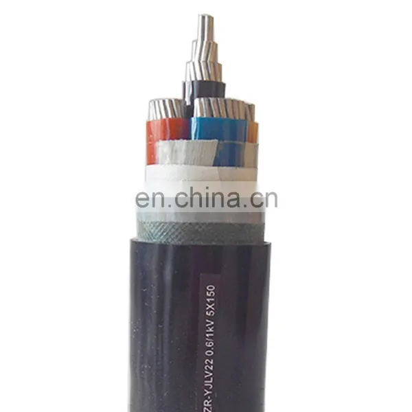 3 Core 4 Core 5 Core 16mm 25mm 35mm 95mm Aluminum/Copper Core Steel Wire PVC/XLPE Underground Power Armoured Cable photo-4