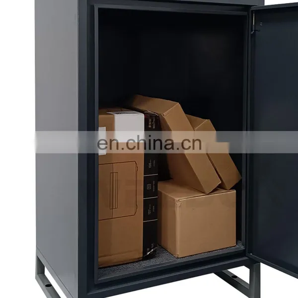 Factory Direct Drop & Metal Outdoor Parcel Delivery Box Freestanding Locking Parcel Drop Box photo-2