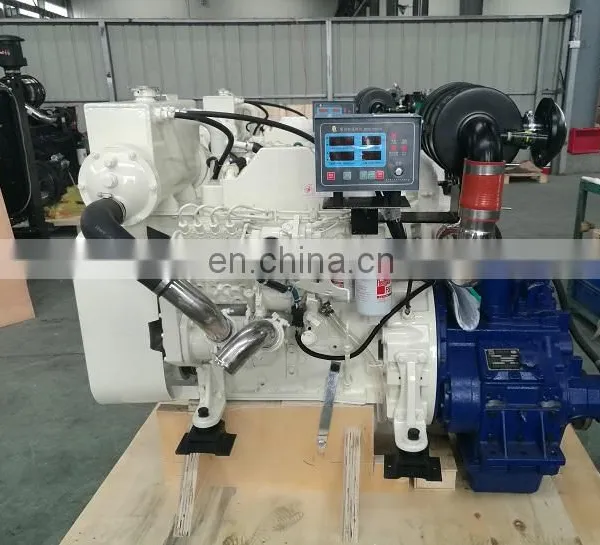 Hot Sale Brand New 4 Cylinders 4 Stroke Water Cooling Marine Diesel Engine 4BTA3.9-M100 photo-2