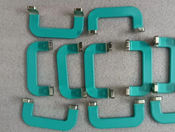 Nicely Epoxy Coated Rigid Copper Bus Bars for EV Battery photo-2