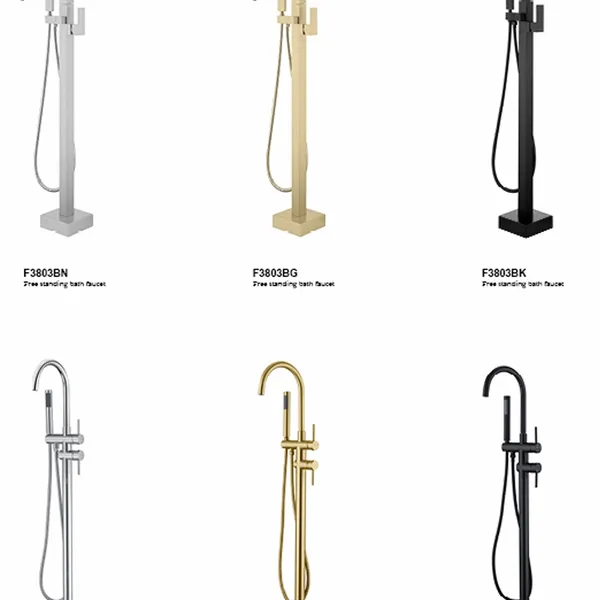 Temperature Stability Water-saving Effect Excellent Material Easy Installation Thermostatic Shower Set Series