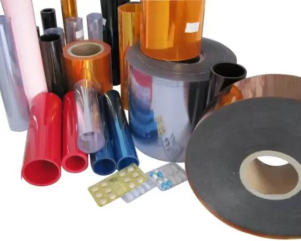Colored 40g/60g PVC/PVDC Coated Film for Medical Packaging