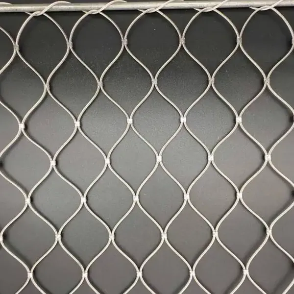 Stainless Steel Rope Mesh for Zoo Animal Enclosure and Safety Fencing photo-3