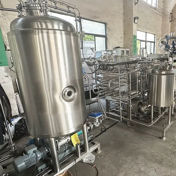 Industrial Custom Milk Pasteurization Machine, High Temperature Tube-Type Sterilization Machine photo-3
