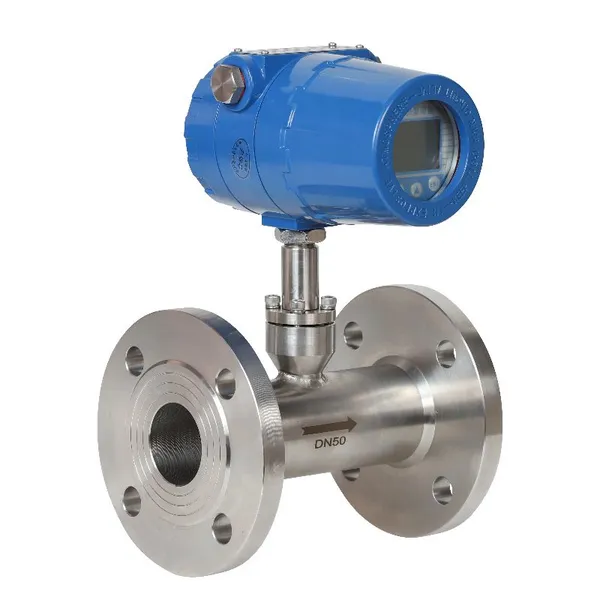 High Accuracy Digital Display Pipeline Gas Thermal Mass Flowmeter photo-2