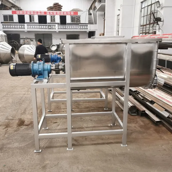 Multi-function Powder Mixing Equipment Stainless Steel U-typed Powder Blender Flour Double Screw Mixer With CE photo-4