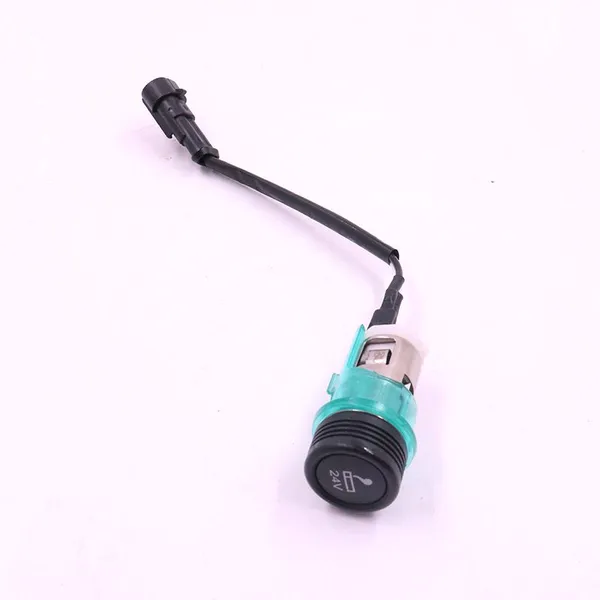 Sany Excavator 24V Power Socket 141802000007 Cigarette Lighter IP67 Waterproof Auto Reset Fuse Dubai Jakarta Stock SY75C SY215C photo-5