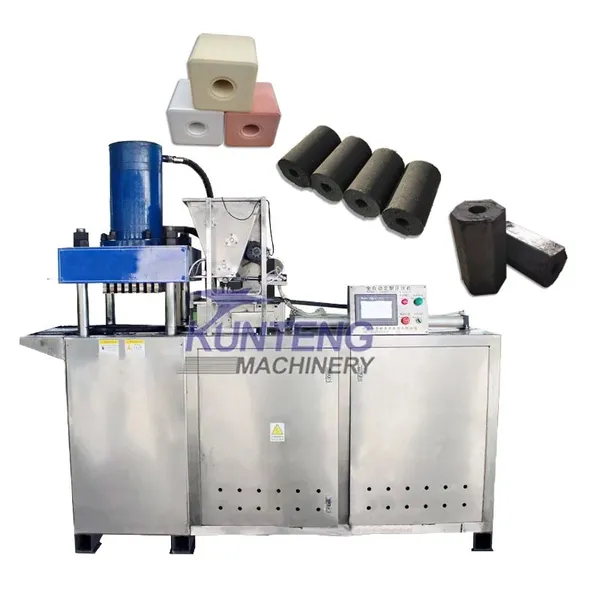 Animal Mineral Licking Salt Block Hydraulic Briquetting Machine Solid Alcohol Block Forming Machine