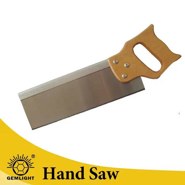 Ergonomic Wood Cutting Hand Saw With Double Color Plastic Handle for Builders Carpenters and Craftsmen photo-5