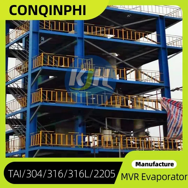 Wastewater MVR Evaporator 220V 50Hz 3-Phase 0.5MPa Compressor SS304 photo-4